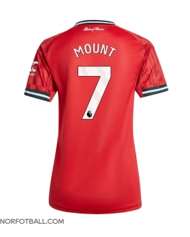 Billige Fotballdrakt Manchester United Mason Mount #7 Replika Hjemmedrakt Dame 2025-26 Kortermet Billige Fotballdrakt Manchester United Mason Mount #7 Replika Hjemmedrakt Dame 2025-26 Kortermet